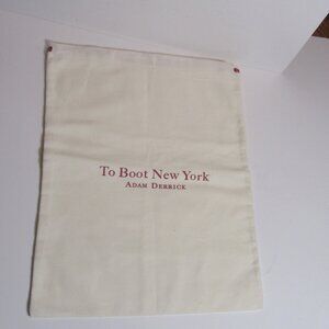 To Boot New York Adam Derrick Dust Bag